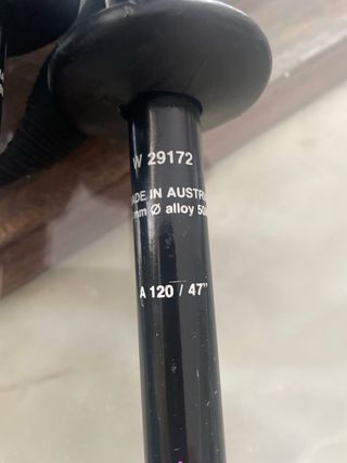 skis Rossignol   fijaciones salomon   bastones