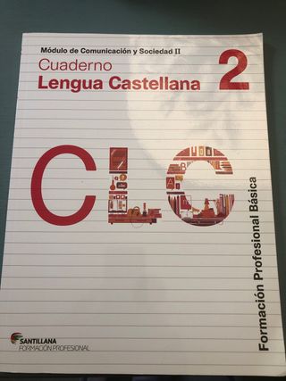 Cuaderno Lengua Castellana 2