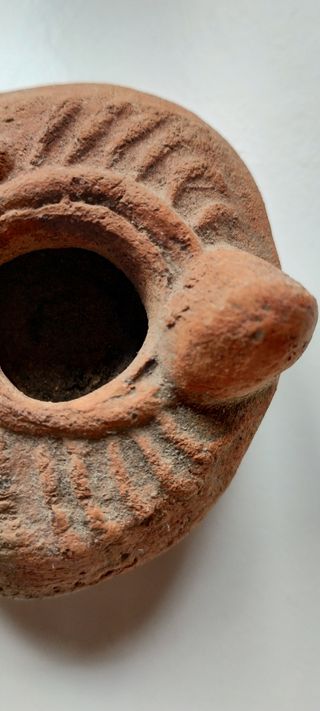 Islámico Alfarería Lampara aceite