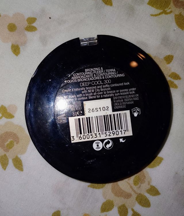 Maquillaje bronceador Maybelline