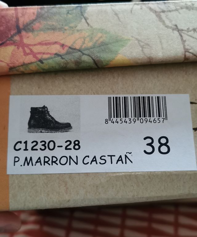 Botas piel CORONEL TAPAPIOCA n38