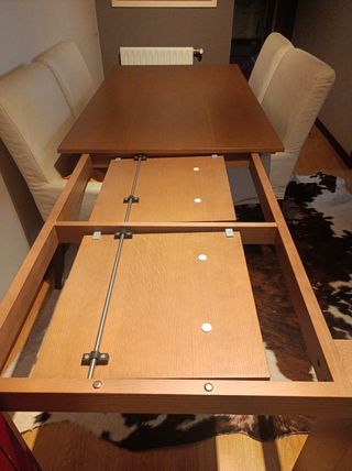 Mesa grande y sillas comedor