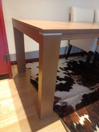 Mesa grande y sillas comedor