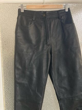 pantalon piel autentica