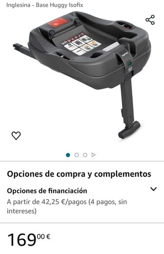 Isofix cuco Inglesina