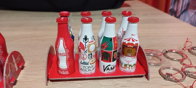 Coleccion botellas de Coca-Cola