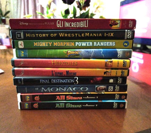 Lotto 10 DVD cartoni animati e fantasy