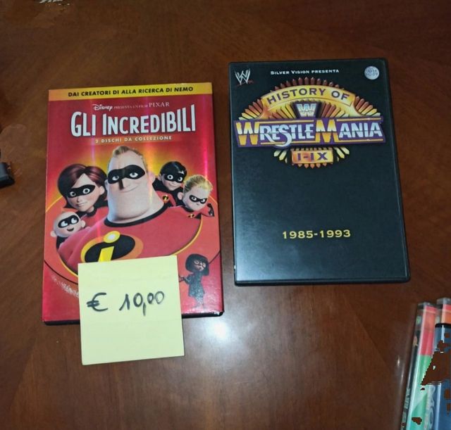 Lotto 10 DVD cartoni animati e fantasy