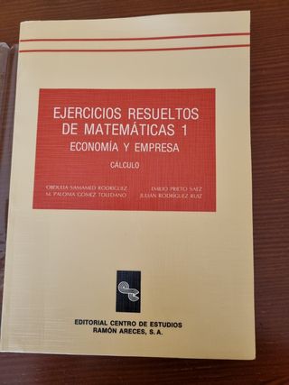 Ejercicios resueltos de matemáticas 1