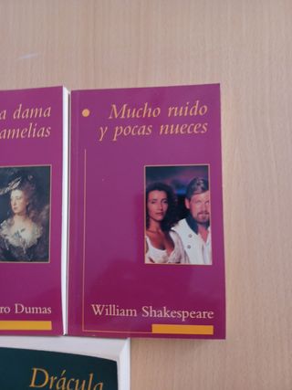 Libros de literatura.