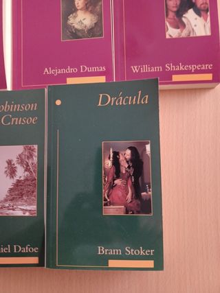 Libros de literatura.