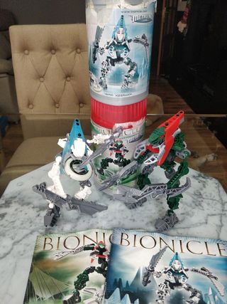 Lote Bionicle Lego articulables