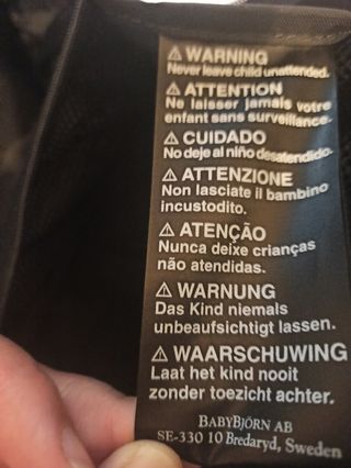 Bolso para bebé Babybjorn# 𝙍𝙚𝙗𝙖𝙟𝙖𝙙𝙤