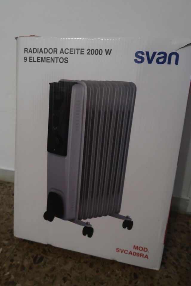 Estufa radiador aceite 2000w