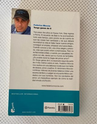 3 libros bestseller Federico Moccia.