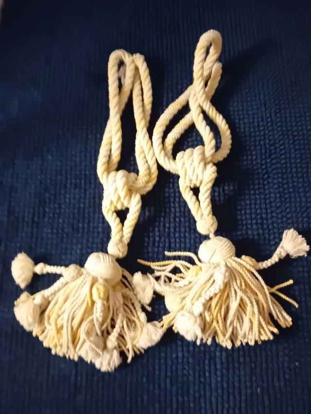 2 Borlones de cuerda