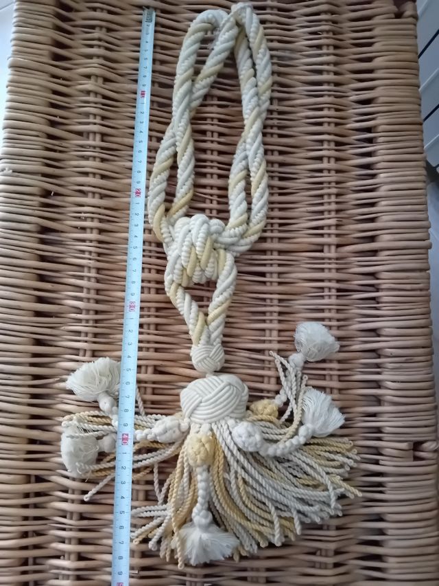 2 Borlones de cuerda