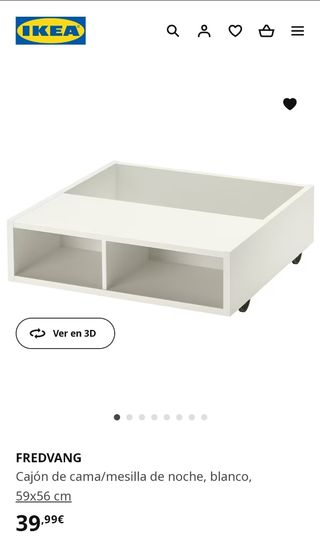 Cajonera para bajo de cama