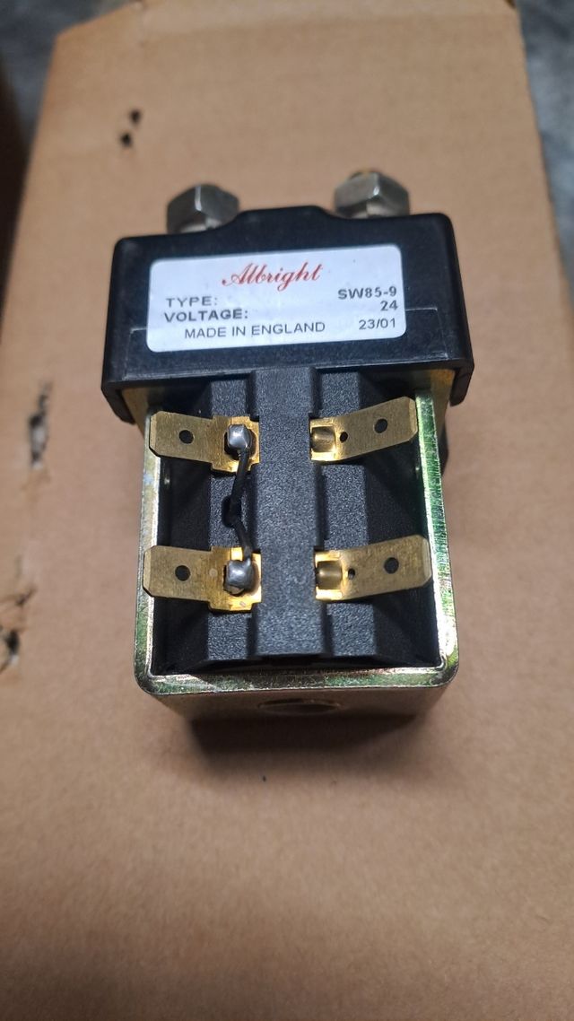 Teleruttore muletto 24 v