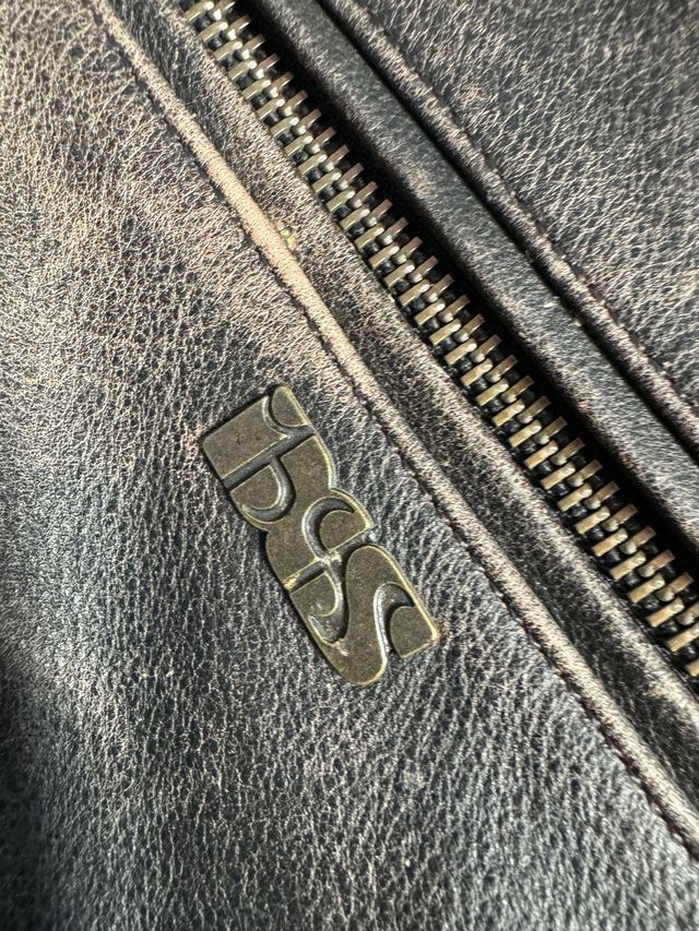 Chaqueta cuero moto IXS Lawrence