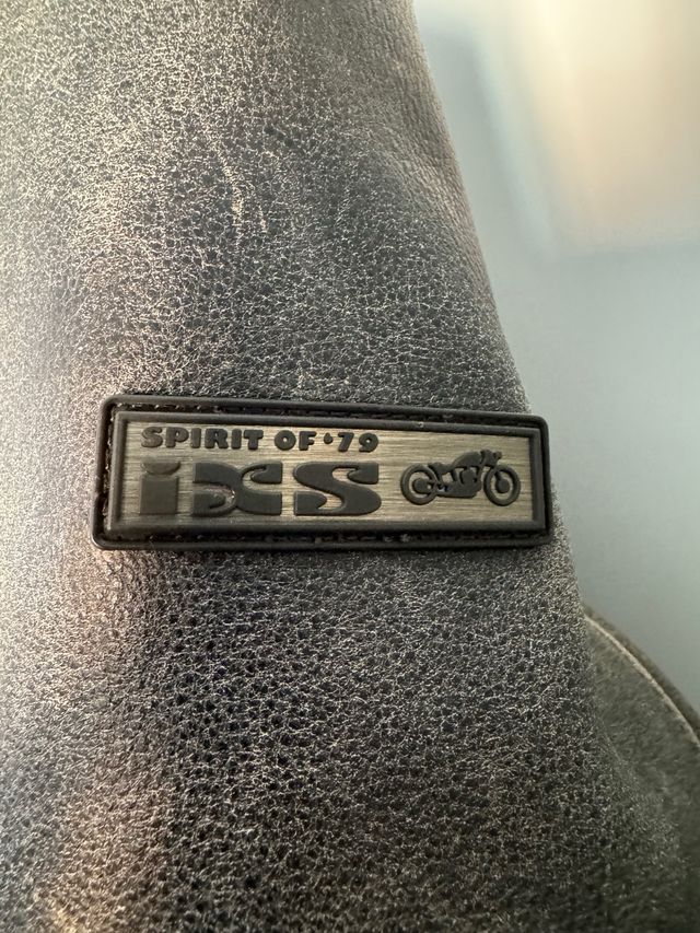 Chaqueta cuero moto IXS Lawrence