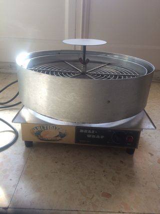 Calentador para envasar pizzas
