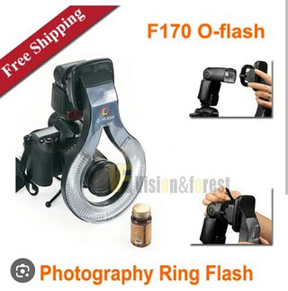 Accesorio flash anular fotografía macro