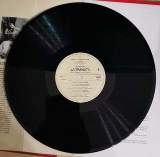 Giuseppe Verdi - La Traviata, 4 vinili 33 giri