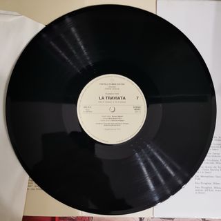 Giuseppe Verdi - La Traviata, 4 vinili 33 giri