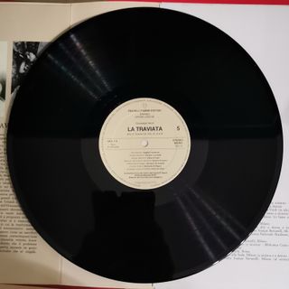 Giuseppe Verdi - La Traviata, 4 vinili 33 giri