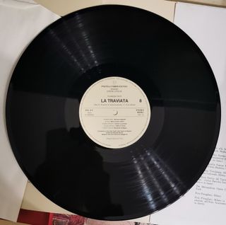 Giuseppe Verdi - La Traviata, 4 vinili 33 giri