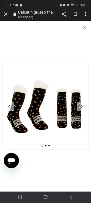 Calcetines antideslizantes polar XL 
