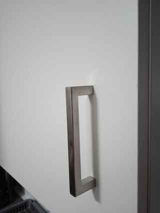 Tiradores cocina,plateada 9unidades nuevas