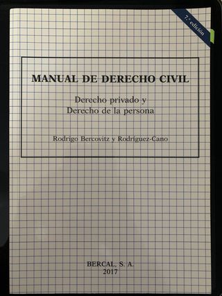 Manual de derecho civil
