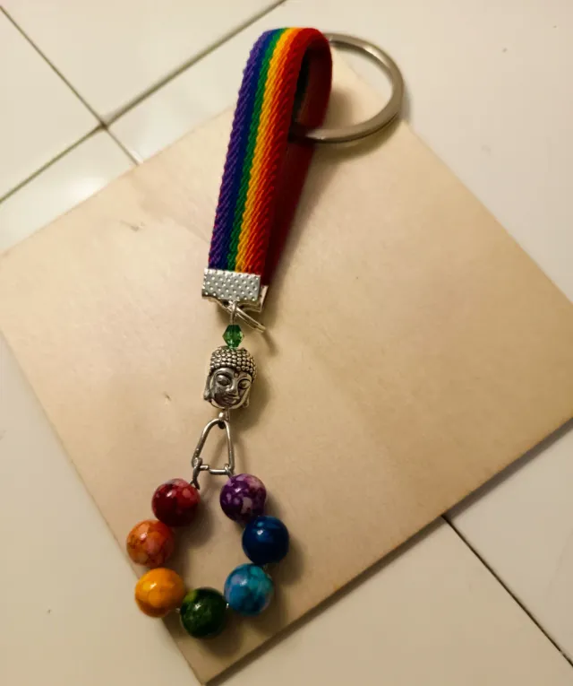 LLAVERO 7 CHAKRAS/ BUDA