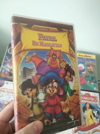 9 VHS INFANTIL DISNEY