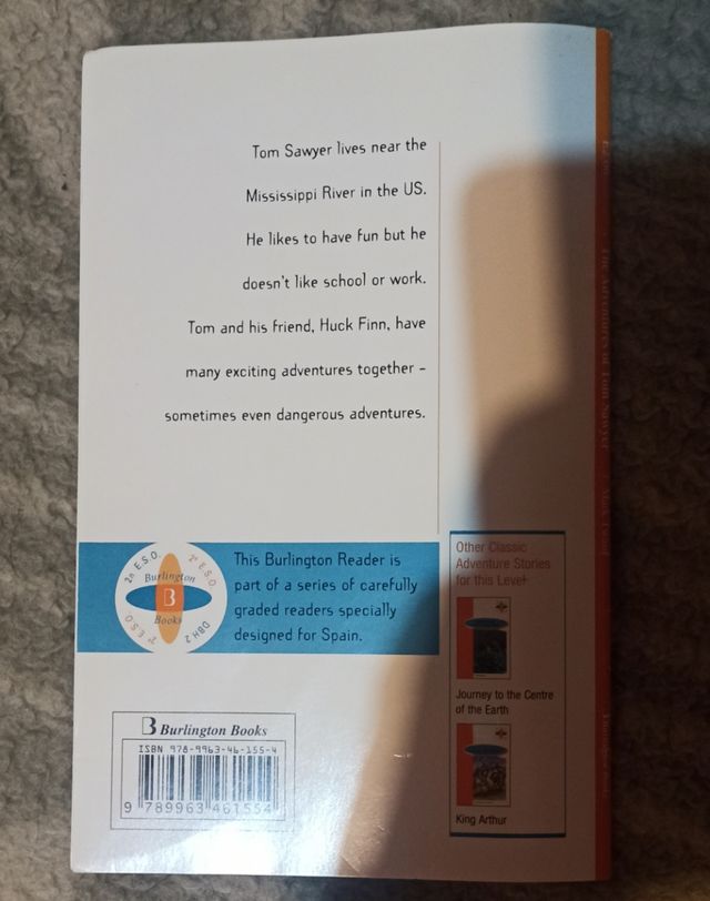 Libro "The adventures of Tom Sawyer"