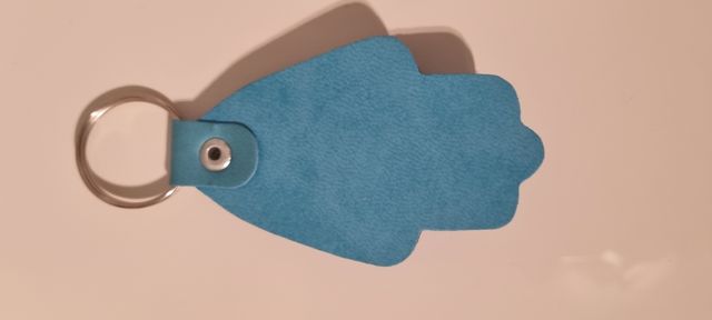 Due portachiavi mano di fatima portafortuna