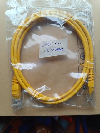 Cable de datos/red. Ethernet.