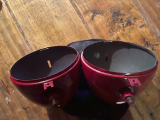 Carcasas redondas faros 2cv -metalico lagrima