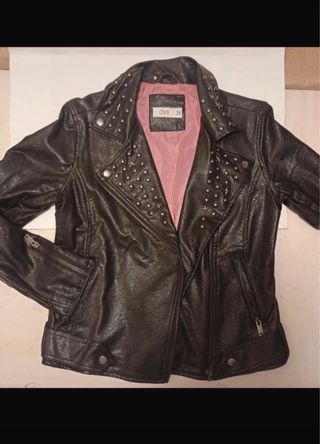 Giacca in pelle bambina