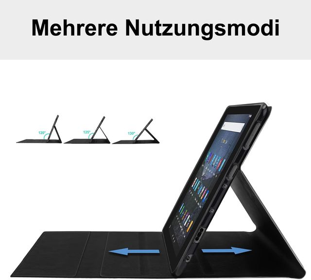 funda + teclado para HD 10/HD 10 Plus