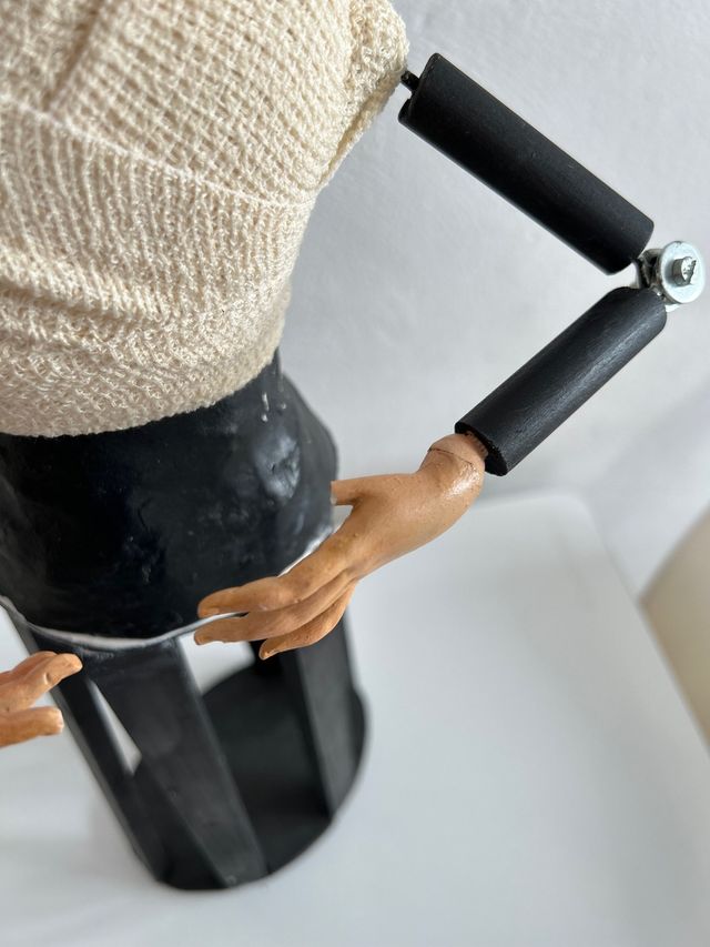 Se vende Virgen de gloria de vestir.