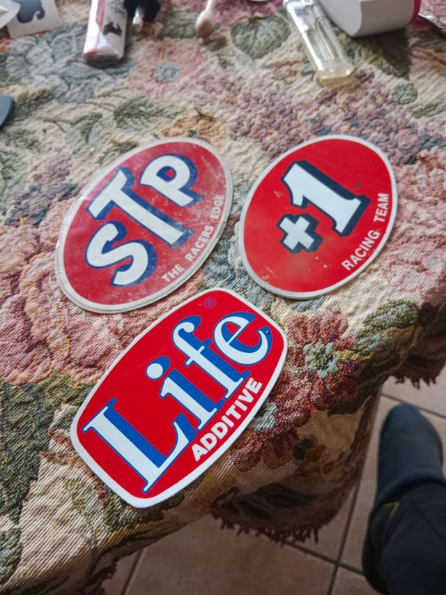 Lotto adesivi anni 70