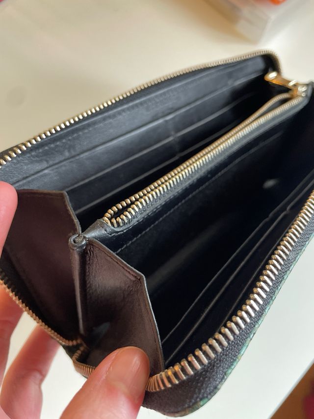 Cartera Uterqüe pitón turquesa