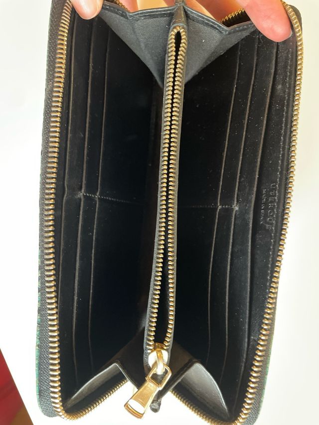 Cartera Uterqüe pitón turquesa