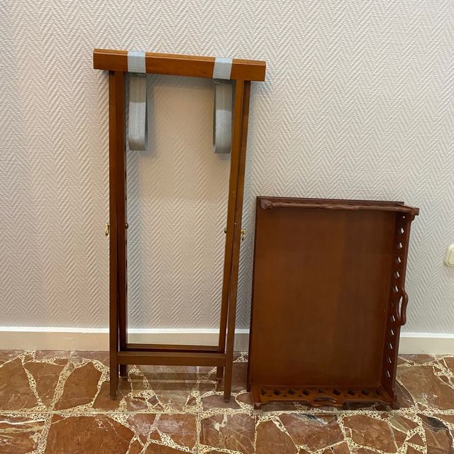 MESA CAMARERA MADERA CEREZO