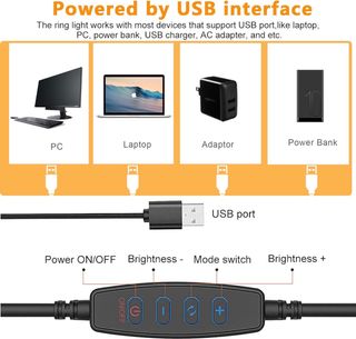 Aro de Luz 10 pulgadas - Nuevo a estrenar