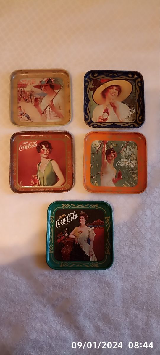 Lote posavasos vintage