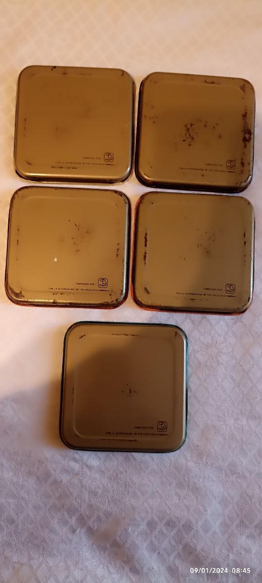 Lote posavasos vintage